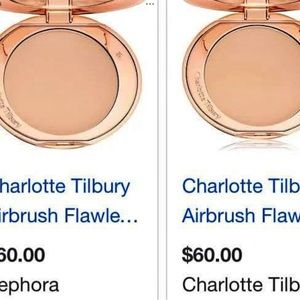 1 Charlotte Tilbury 3 Deep Airbrush Flawless Finish Pressed Powder